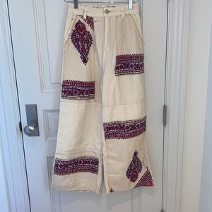 Patchwork Free People Pants